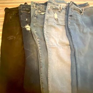 Old Navy jeans, size 20. All worn a handful of times. Excellent condition.